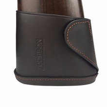 Tourbon Rifle Gun Buttstock Genuine Leather Slip-on Shotgun Shooting Recoil Pad 12-12.5cm Brown Hunting Accessories 2024 - buy cheap
