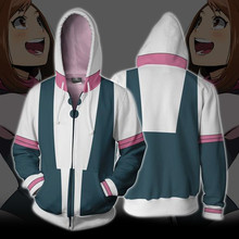 CostumeBuy My Hero Academia Boku No Hero Academia Sudadera con capucha OCHACO URARAKA Cosplay sudadera de manga larga traje L920 2024 - compra barato