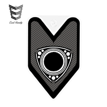 EARLFAMILY 13cm x 8.6cm Funny WAKABA BADGE ROTOR ROTARY ENGINE RX7 RX8 Car Decal JDM Vinyl Car Sticker for Window Bumper Trunk 2024 - buy cheap