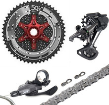 DEORE XT M8100 groupset 12s MTB bicycle bike Trigger Shifter + rear derailleur + YBN chain + sunrace cassette 11-50T 2024 - buy cheap