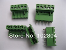 5 Pcs Pitch 5.08mm 5way/pin Screw Terminal Block Connector Green Color L Pluggable Type 2024 - buy cheap