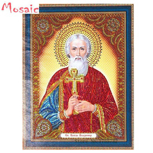 Diamond Painting Religion full square/round Diamond Mosaic Icon Diamond Embroidery Cross Stitch Christian Rhinestone 2024 - buy cheap