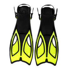 Professional Scuba Snorkel Equipment Swimming Fins Flippers Adjustable Underwater Sports Diving Equipment US 3-13 2024 - buy cheap