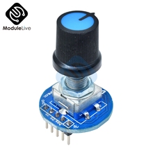 5PCS Rotating Potentiometer Knob Cap Digital Control Module Board Rotary Encoder Control Controller Switch 5V Diy Kit 2024 - buy cheap