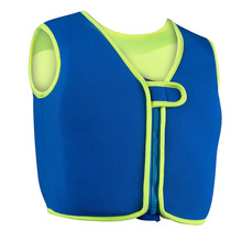 Kids Life Vest Neoprene Form Life Jacket for Children Swimming Water Games Boys Girls Baby Safety Swimwear Swimsuit UPF50+ Blue 2024 - buy cheap