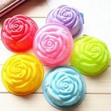 Food Grade Silicone Rose Flower Cake Mold Wedding Birthday Pastry Cookie Chocolate Mold Cake Decorating Tools 2024 - buy cheap