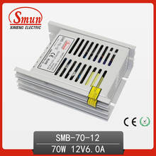 SMUN 70W SMB-70-12 Ultra Thin Type Single Output Switching Power Supply 12V 6A AC-DC Slim Led Driver 2024 - buy cheap