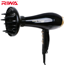 RIWA Aeolus Series Professional Hair Dryer Low Noise 2000W High Power Anion Ceramic Salons Dryer 2024 - buy cheap
