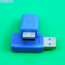 Адаптер 180 градусов «штырь-гнездо» USB, разъем «гнездо-штырь» USB, защитный удлинитель, соединитель USB «штырь-гнездо» 2024 - купить недорого