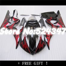 Fei-New motorcycle fairings set for 2003 2004 2005  YZFR6 03 04 05 YZF R6 red flame black fairing kits bodywork repair parts 2024 - buy cheap