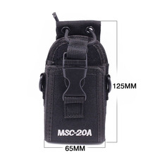 MSC-20A Walkie Talkie Case Holder Pouch Bag For BaoFeng BF-888S UV-5R UV-82 Walkie Talkies TYT Wouuxn Two Way Radio Case Holder 2024 - buy cheap