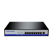 Vv7 gigabit poe switch 8 porto 10/100/1000mbps rj45 lan hub ethernet 50v3a ieee802.3af poe ativo para 8 pces 1080 p hd 2024 - compre barato