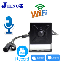 Jienu-mini câmera de segurança ip, wifi, 720p, 960p, 1080p, cctv, suporte para áudio, slot micro sd, ipcam, sem fio, casa, pequena, câmera 2024 - compre barato