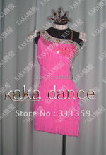 Free shipping,100% New Competition fringe Latin dance dress,salsa dress,KAKA-L223 2024 - buy cheap