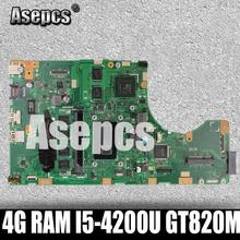 Asepcs TP550LD Laptop motherboard For Asus TP550LD TP550LA TP550L TP550 Test original mainboard DDR3L 4G RAM I5-4200U GT820M 2024 - buy cheap