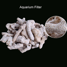 Аквариумный фильтр 1 кг, натуральная Коралловая кость, биологический фильтр для аквариума, аксессуары для аквариума 2024 - купить недорого