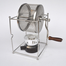 Tostadora manual de granos de café, mini máquina para hornear, DIY, pequeños rodillos de acero inoxidable 2024 - compra barato