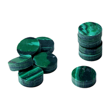 Freboard marcador malachite com 10 peças, incrustação de decalques, para qualquer traste de guitarra elétrica acústica e baixo, 2mm 2024 - compre barato