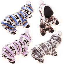 Autumn Winter Dog Clothes Pajamas Jumpsuit Coral Fleece Warm Pet Dog Clothing Shih Tzu Yorkie Clothes Pet Costume Drop Shipping 2024 - buy cheap