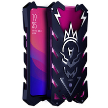 Роскошный Новый Усиленный металлический бампер для OPPO Find X Zimon Thor, алюминиевый чехол для OPPO Find X 6,42 дюйма 2024 - купить недорого