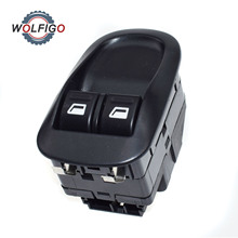 WOLFIGO Front Left / Right Side Power Window Switch Master Button Control for Peugeot 206 CC SW 2024 - buy cheap