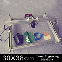 1PC 300MW nível brinquedo DIY máquina de gravura do laser Área de Trabalho 30X40cm Gravador Do Laser 2024 - compre barato