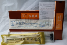 Hwato agulha dérmica de acupuntura, agulhas para massagem de pele com 10 peças 2024 - compre barato
