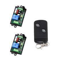 AC110V 220V 10A 1CH Wireless Remote Control Switch 220V 10A 1CH Relay and AB Button Controller SKU: 5406 2024 - buy cheap