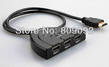 3 Порты и разъёмы 1080P 3D автоматический HDMI переключатель сплиттер Hub с кабелем 3 Вход 1 Outpot для ПК ТВ HD ТВ DVD Xbox 360 кабель 2024 - купить недорого