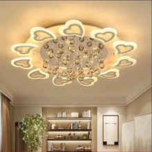 Creative love acrylic LED ceiling lights Residential living room bedroom study dining room ceiling lamp Commercial Lighting 2024 - buy cheap
