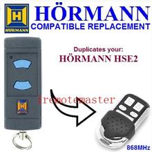 HORMANN-recambio de mando a distancia para puerta de garaje, duplicador, 868Mhz, botones azules compatibles, HSE2 2024 - compra barato