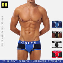 ORLVS Brand Gay Men Underwear Briefs Panties Mens Underwear Men Sexy Cotton Cueca Gay Masculina Panties Jockstrap 2024 - buy cheap