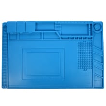 Almofada de silicone com isolamento térmico, 45x30cm, plataforma de manutenção para bga, estação de reparo de solda com peças de ferramentas magnéticas 2024 - compre barato