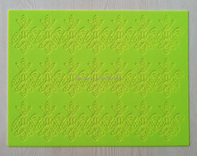 1pc Bouquet Shapes lace CT-010 rectangle 100% food-grade silicone baking mat,cake decorating silicone 2024 - buy cheap