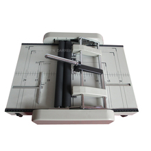 Máquina de dobra elétrica, vinco de papel, grampeador elétrico automático, tamanho a3, 220v/110v 2024 - compre barato