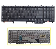 SSEA New laptop US Keyboard For DELL E6520 E5530 E6530 E5520 M4600 M6600 M4700 M6700 laptop Keyboard Wholesale 2024 - buy cheap