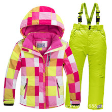 Conjunto de roupas de inverno para crianças-30 peças, traje de neve + macacão, jaqueta e calças, roupas esportivas para meninos e meninas 5 6 8 10 12 16 2024 - compre barato