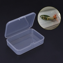 Fishing Box Plastic Transparent Clear Bait Lure Hook Tackle Jig Storage Portable 2024 - buy cheap