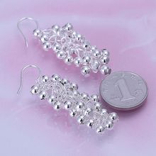 Earrings 925 Silver Earrings 925 Silver Trendy Jewelry Earrings Purple Beans Jewelry Wholesale Free Shippig amzn LE008 2024 - buy cheap