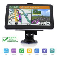 Truck GPS navigator Navitel 7 inch HD LCD screen FM256MB satellite voice will carry Czech navigation car accessories 2019 latest 2024 - buy cheap