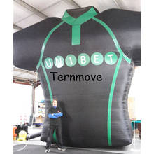 Customized giant inflatable T-shirt model for promotion huge inflatable clothes dummy for advertising replica 2024 - buy cheap