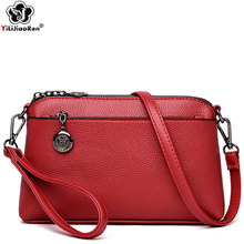 Luxury Designer Shoulder Bags Female High Quality Leather Clutch Bag Fashion Messenger Crossbody Bags for Women 2021 Sac A Main 2024 - buy cheap