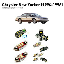 Светодиодные интерьерные лампы для Chrysler new yorker 1994-1996 13 шт. светодиодные лампы для автомобилей комплект освещения автомобильные лампы Canbus 2024 - купить недорого