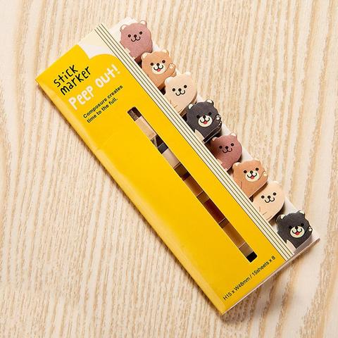 Kawaii Memo Pad Bookmarks Creative Cute Animal Sticky Notes Posted It Planner Stationery School Supplies Paper Stickers 2022 - buy cheap