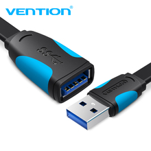 Vention USB удлинитель USB 3,0 кабель для камеры ПК PS4 Xbox Smart TV высокоскоростное зарядное устройство и передачи данных USB 3,0 2,0 кабель удлинитель 2024 - купить недорого