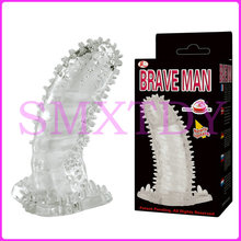 BAILE Crystal Cock Rings Adult Sex Products Reusable Condom Sexy Toys Penis Sleeves Penis Extension Cock Rings 2024 - buy cheap