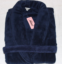 Autumn Winter Men Thickening Robe Sleepwear Plus Size Fashion Dark Blue Bathrobes Male Warm Long Sleeve Lounge M, L, XL 2024 - buy cheap