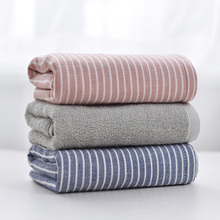 Beroyal Brand 1pc 100% Cotton Hand Towels for Adults Striped Hand Towel Face Care Magic Bathroom Sport Towel 34x76cm 2024 - buy cheap