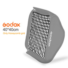 Godox-rejilla de panal para estudio tipo S, Softbox Speedlite Flash, 40x40cm, 15x15 pulgadas, solo rejilla 2024 - compra barato
