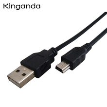 Для камеры MP3 MP4 MP5 15 см USB 2,0 Тип A к мини USB 5 Pin B штекер-штекер 5 P 5pin кабель для синхронизации данных зарядный шнур линия 2024 - купить недорого